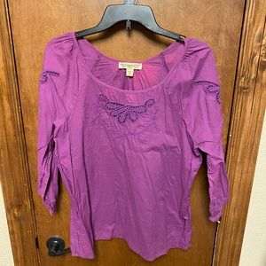 Purple Vintage America top